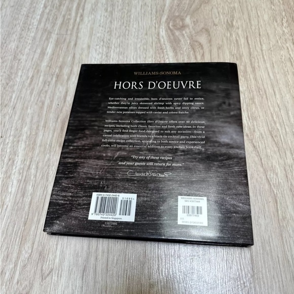 Set of Two Williams Sonoma Cookbooks Steak and Chop and Hors D’Oeuvre - Picture 8 of 12